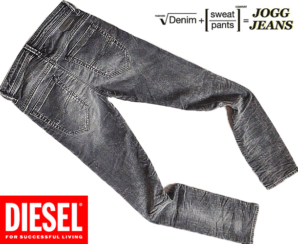 ★【正規品/新品】DIESEL ディーゼル ジョグ・ジーンズ 快適なスリム・スキニー！足長効果抜群シルエット！希少サイズ！THAVAR SP-NE W36 ジョグジーンズ ディーゼル DIESELジョグジーンズ｜メンズ 0 ジョグジーンズ\u2044TAPERED krooleyの通販