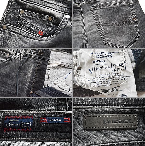 ★【正規品/新品】DIESEL ディーゼル ジョグ・ジーンズ 快適なスリム・スキニー！足長効果抜群シルエット！希少サイズ！THAVAR SP-NE W36 ジョグジーンズ ディーゼル DIESELジョグジーンズ｜メンズ 0 ジョグジーンズ\u2044TAPERED krooleyの通販