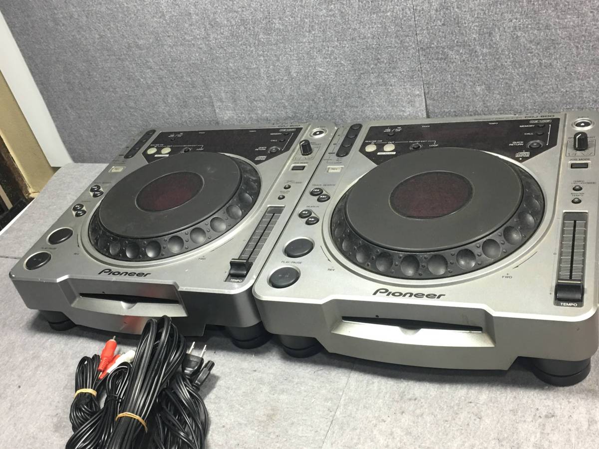 公式ショッピング pioneer CDJ-800 CDJ ターンテーブル 2台セット
