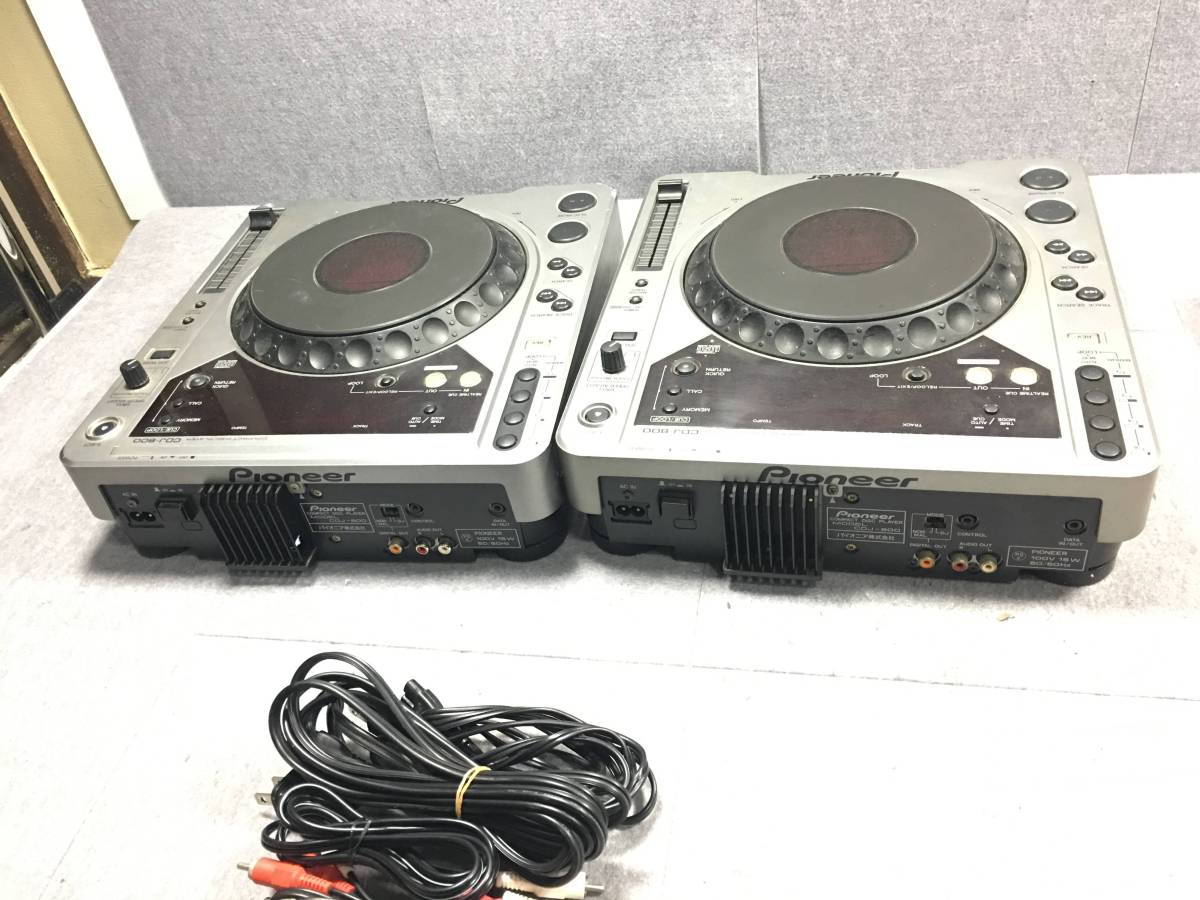 Pioneer CDJ-800mk2 2台セット CDJ ターンテーブル 公式ショッピング pioneer CDJ-800 CDJ ターンテーブル 2台セット