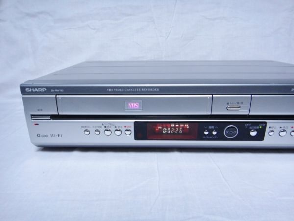 シャープvhsビデオ一体型dvdレコーダーの通販 □SHARP□VHSビデオ一体型
