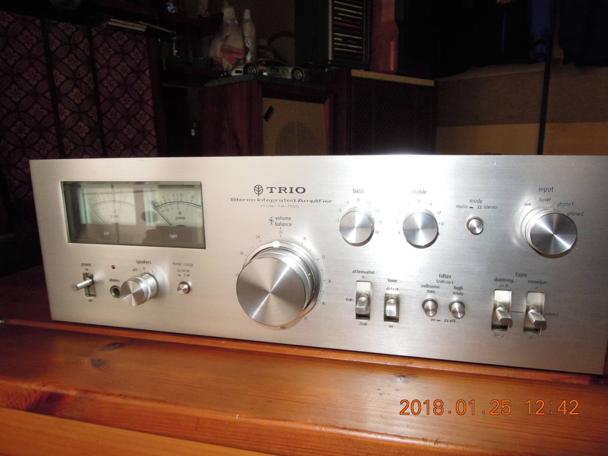 TRIO KA-7500 プリメインアンプ インテグレーテッドアンプ TRIO KA-7500 プリメインアンプ トリオ ☆ インテグレーテッドアンプ