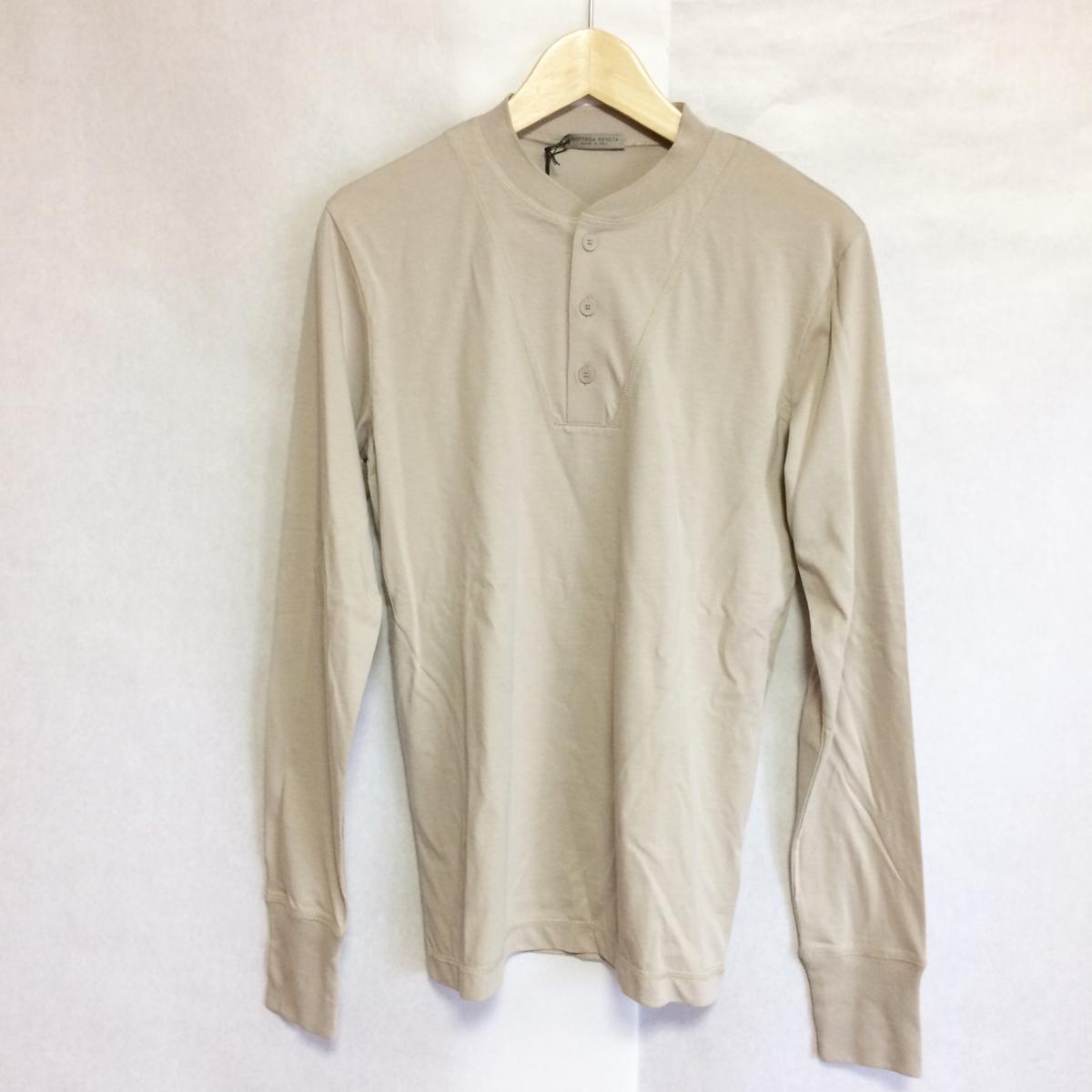 【新品】ボッテガ・ヴェネタ(BOTTEGA VENETA) カットソー 44 ベージュ/01705