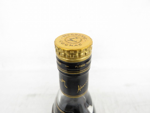 未開栓】Hennessy ヘネシー XO 金キャップ クリアボトル ブランデー