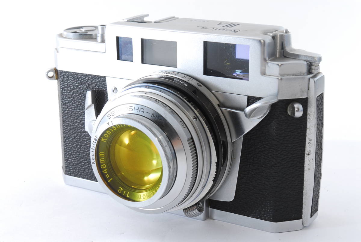 コニカIII ヘキサノン48mm F2 ダブルストロークレンジファインダーカメラ コニカIII ヘキサノン48mm F2 ダブルストロークレンジファインダー