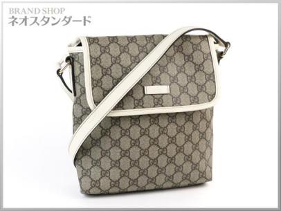 限定セール，新作 1円 グッチ ショルダーバッグ GGプラス 223666 ブラウン系 ホワイト系 GUCCI(その他)｜売買されたオークション情報、yahooの商品情報をアーカイブ公開 - オークファン かばん、バッグ