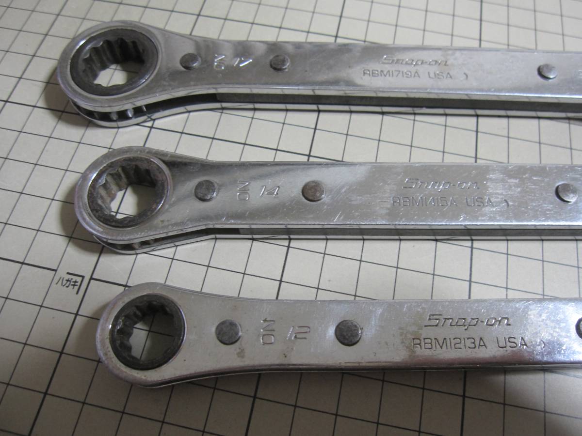 スナップオン Snap-on メガネ | メガネラチェットレンチ RBM910A 
