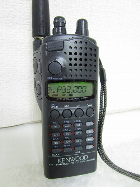 3816R☆KENWOOD☆ハンディトランレシーバー☆TH-F28☆ | BESTE-FOPMA.DE