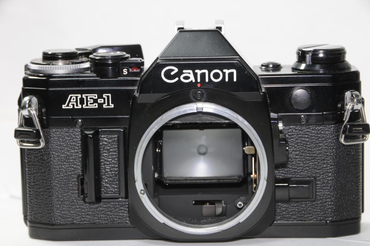 Canon AE-1 Black - | 35mm Camera SLR Film Program (#3931) Body