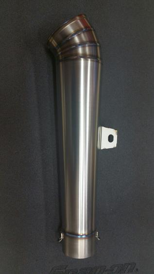 60.5ステンレスgp ①新品 チタン製 コニカル GP サイレンサー 60.5 CB