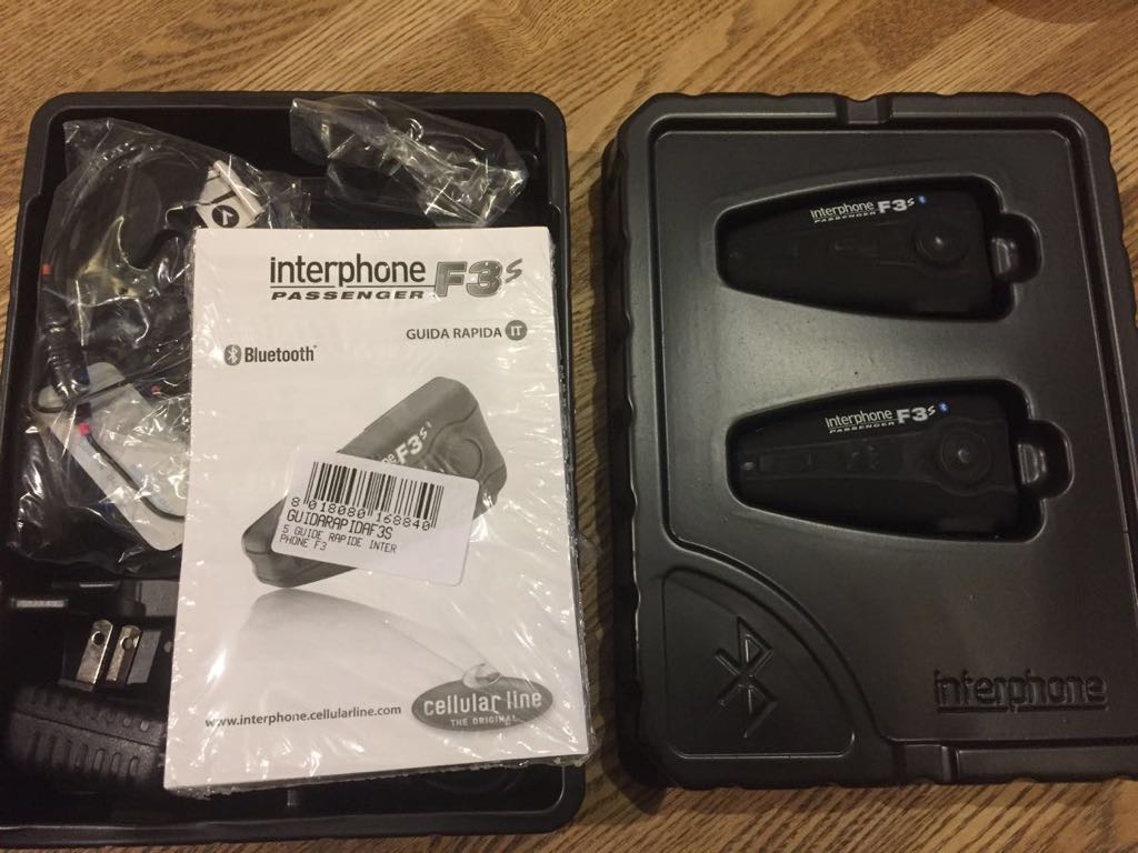 新品未使用 interphone F3S インカムペアセット