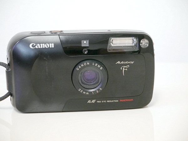 ​【美品/動作確認済】Canon Autoboy F 単焦点 フィルムカメラ Canon キヤノン Autoboy F（オートボーイ エフ）単焦点