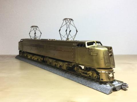 真鍮製 元箱なし 1976年製 KMT NJ Custom Great Northern W-1 電気機関車 グレートノーザン鉄道 クマタ 日本製