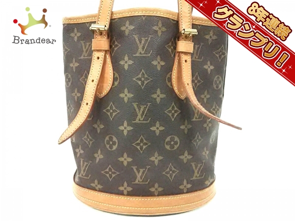 驚きの破格値，得価 ルイヴィトン LOUIS VUITTON バッグ ショルダーバッグ モノグラム キャンバス M42238 プチ バケット VI0939 モノグラム(ショルダーバッグ)｜売買されたオークション情報、yahooの商品情報をアーカイ かばん、バッグ