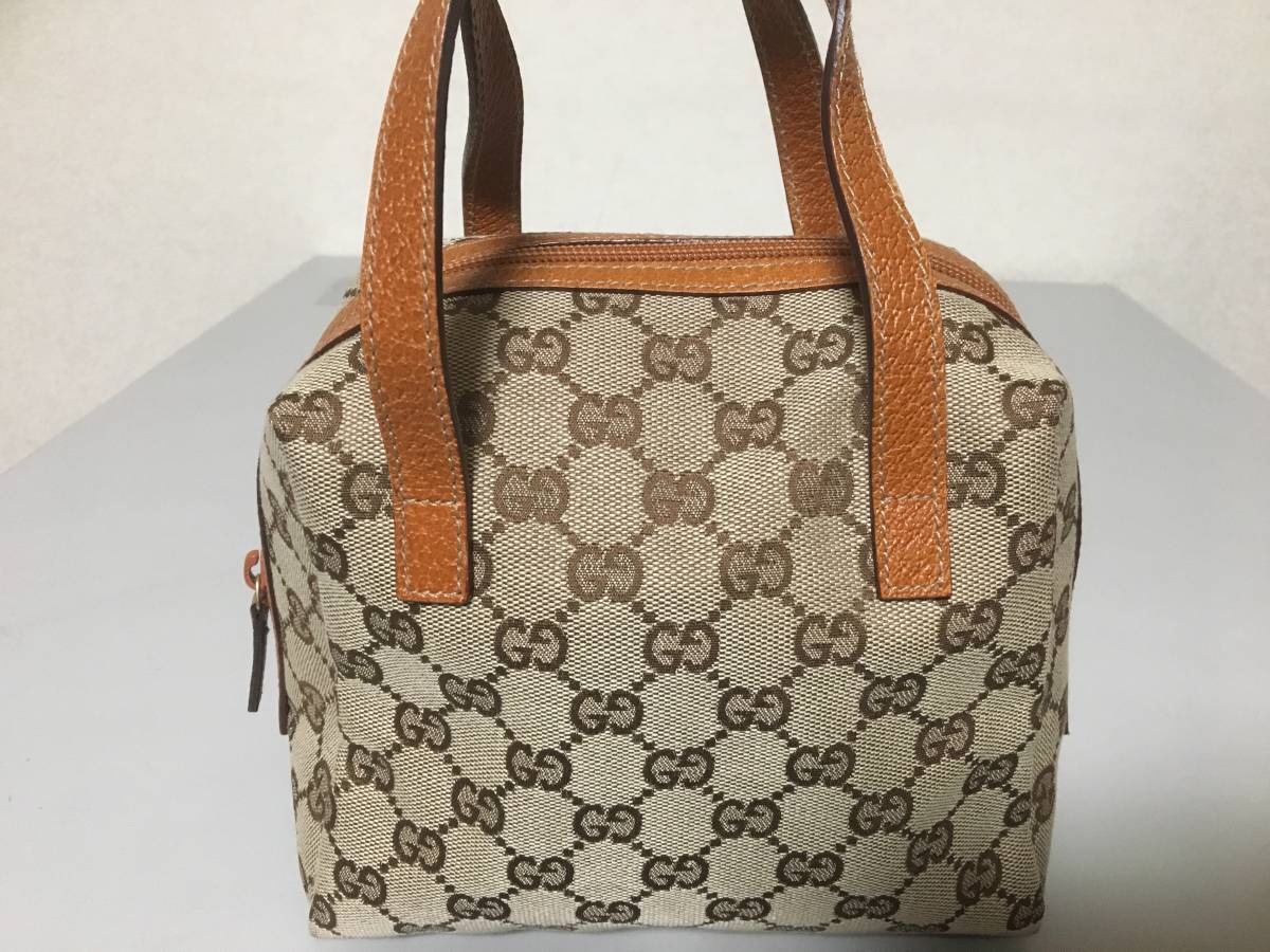 極美品!! グッチ GUCC ハンドバック 定価6万 ミニバッグ ミニボストン 