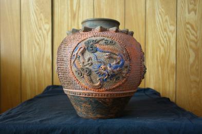 琉球古典焼 | 壺屋焼 沖縄 花入 - 300年続く老舗の窯元 ⁄