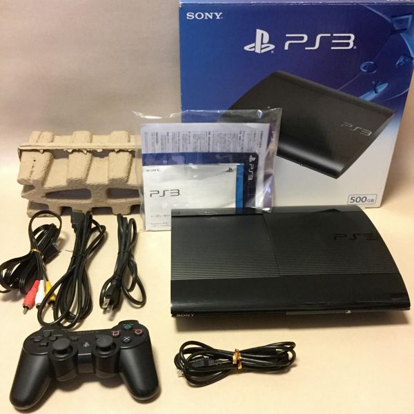 PS3 本体 CECH-4300C チャコールブラック ゲーム ○PS3 PlayStation3