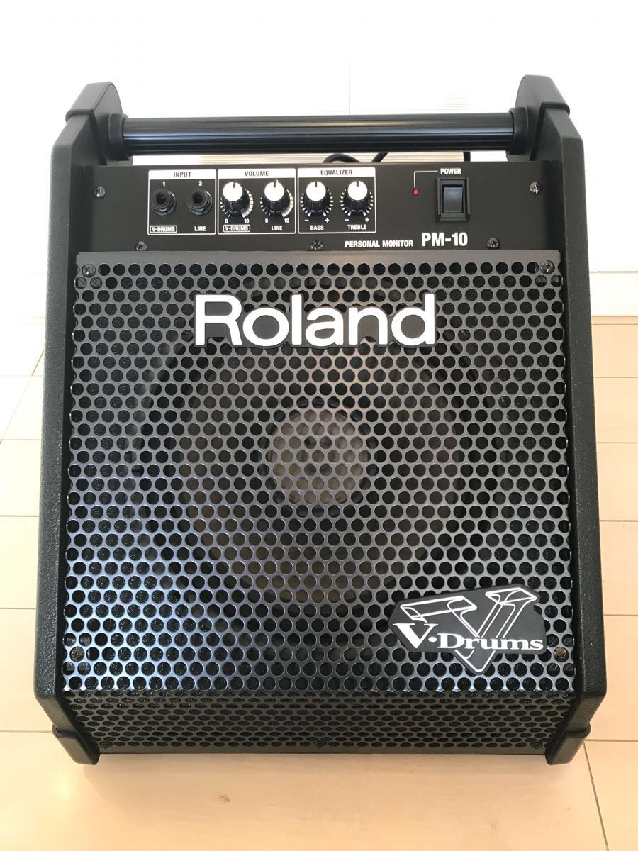 Roland PM-10 モニターアンプ V-Drums 電子ドラム ローランド 中古 DT