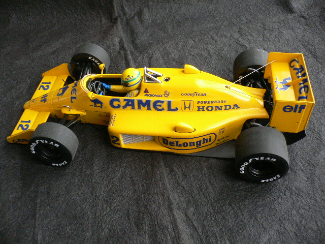 ♪☆ 1/18 CAMEL タバコ仕様 アイルトンセナ ミニチャンプス セナ