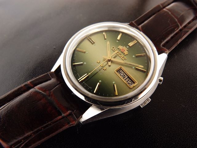 オリエント スリースター 21石 自動巻き ＋おまけ 希少⁄美品ORIENT 