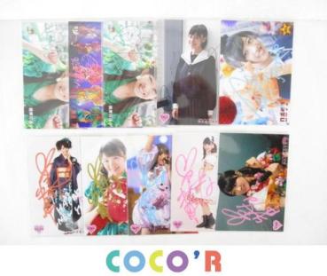 中古品 同梱可】 私立恵比寿中学 等 直筆サイン入り 生写真 10枚
