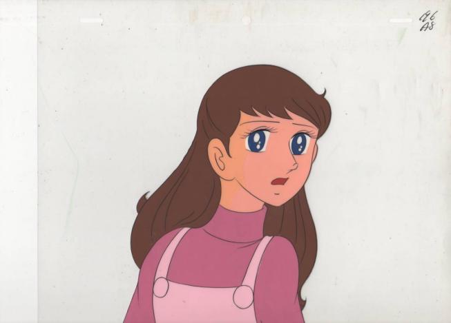 1971年昭和46年? セル画 さすらいの太陽 峰のぞみ 背景無 虫プロダクション