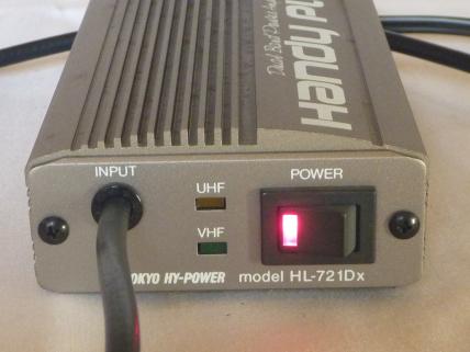 HL-721Dx　東京ハイパワー　ハンディ用　20W　パワーアンプ　リニアアンプ 東京ハイパワー 20W HL-721DX リニアアンプ HL-721Dx ハンディ用