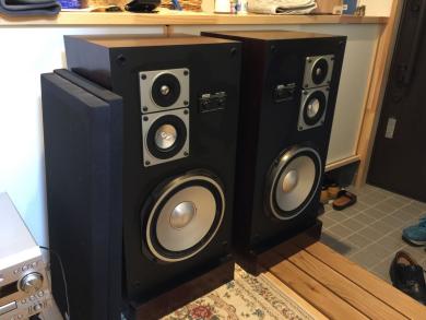 Lo-D HS-790 スピーカー ペア 美品】HITACHI 日立 ローディ Lo-D ペアスピーカー HS-790 (FBF) 東郷