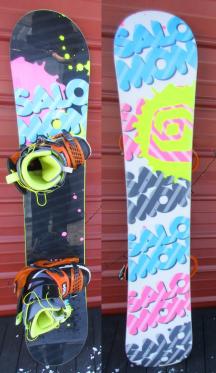 ☆3点セット☆SALOMON SEQUENCE 155cm ＆ RIDE ＆ BURTON MOTO 26cm