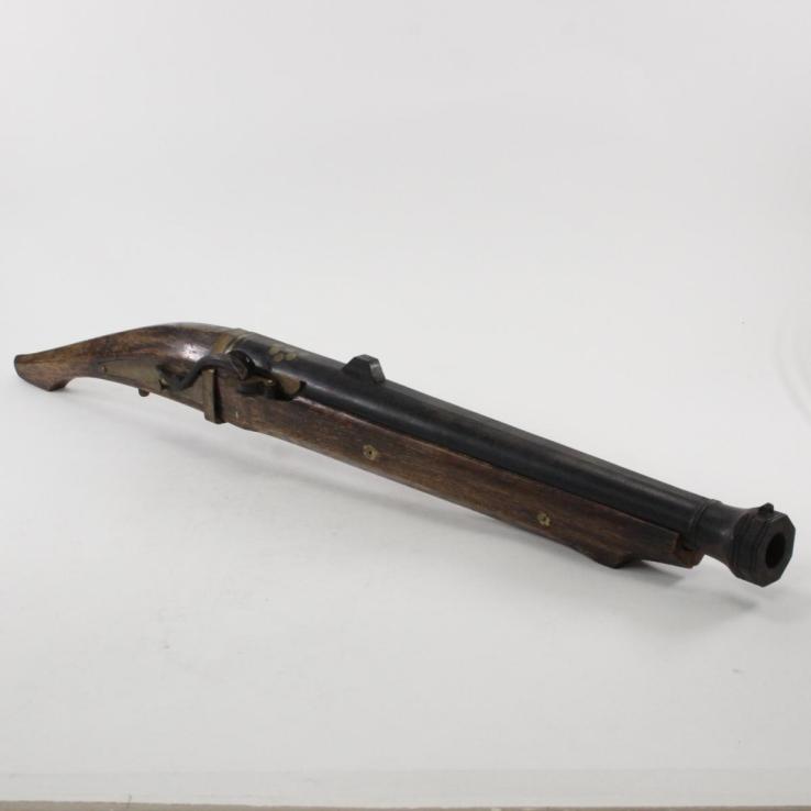 火縄銃 レプリカ 模造銃古式銃 美術品約5.4kg 84cm#9404
