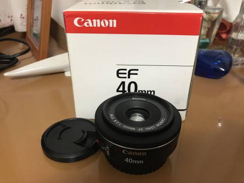 【超激得，大得価】 大 外観 級 CANON キャノン EF 40mm F2.8 STM パンケーキレンズ 元箱あり(キヤノン)｜売買されたオークション情報、yahooの商品情報をアーカイブ公開 - オークファン キヤノン