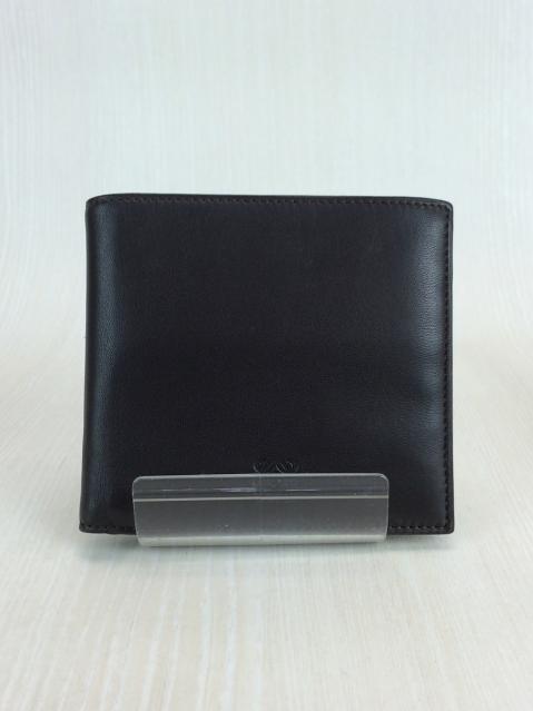 LOEWE◇2つ折り財布/レザー/BRW/無地/メンズ LOEWE 【公式通販】