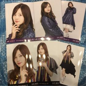 白石麻衣 6枚コンプ【ドーム衣装①＋②】 乃木坂46 生写真 パシフィコ横浜 2/25 個別握手会 東京ドーム いつかできるから今日できる