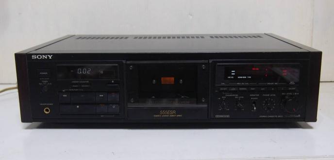 ☆SONY 3ヘッドカセットデッキ TC-K555ESR☆ジャンク品
