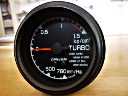 トラスト ブースト計 グレッディ 機械式 安心の消毒済 60パイ