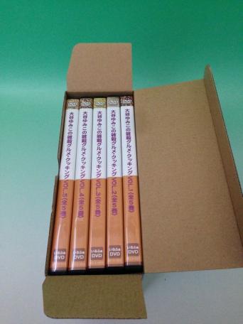 DVD : つぶつぶ 大谷ゆみこの雑穀グルメクッキング Vol.1～5 全5巻