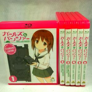 BD ガールズ＆パンツァー スタンダード版 全6巻 セット
