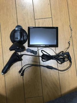 中古品PanasonicポータブルナビCN-GP530D美品