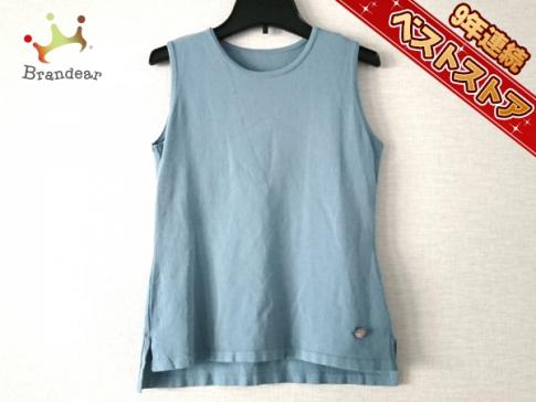 フォクシー FOXEY トップス ノースリーブセーター サイズ38 M ライトブルー レディース 美品 中古・古着通販FOXEY Knit ノースリーブ 美品クリーニング済FOXEY ノースリーブニット カシミヤの通販