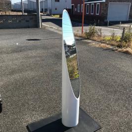 リップスティックミラー 姿見 中古 ミッドセンチュリー スペース