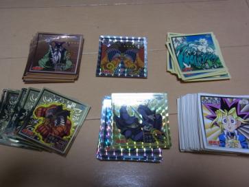 ☆遊戯王 初期 シール烈伝 アマダ 約110枚 エラー品あり ☆ 【公式