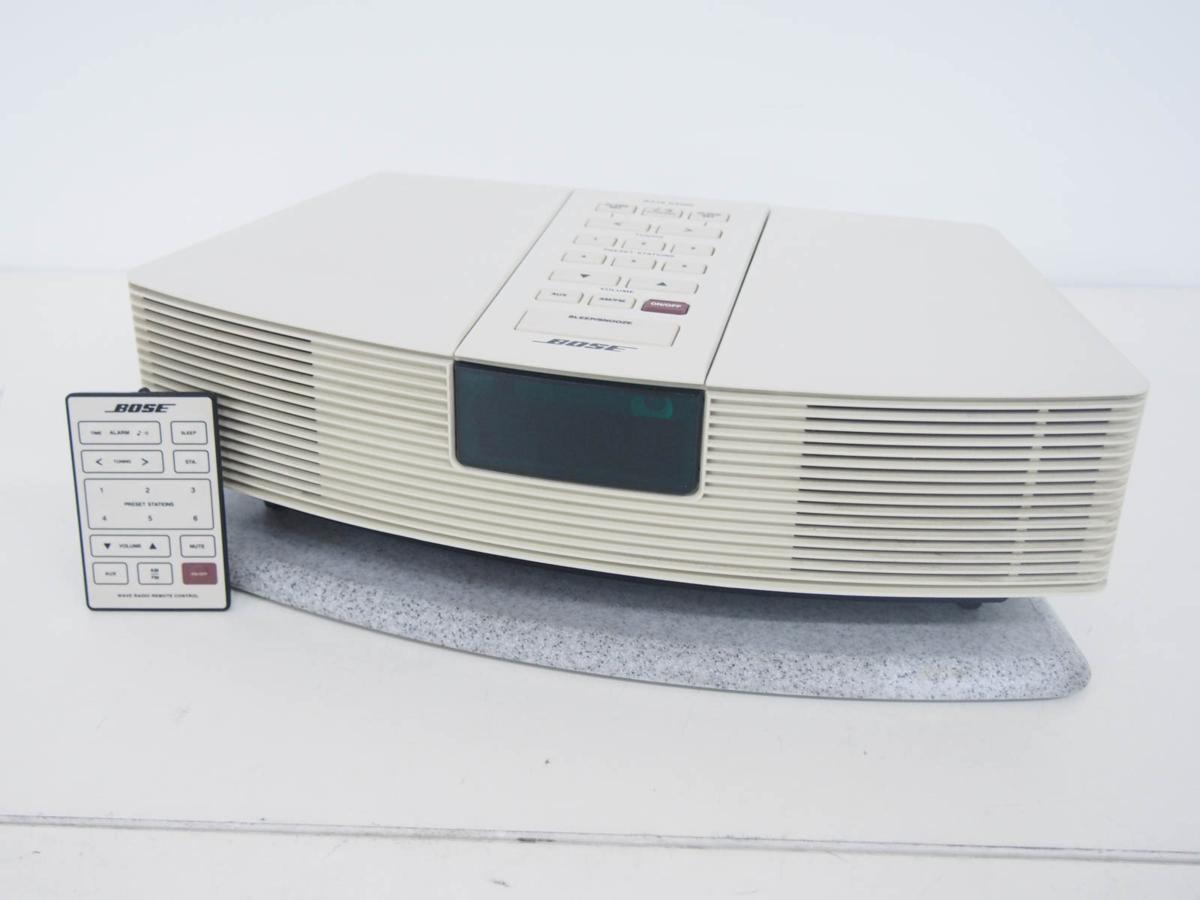BOSE WAVE RADIO ウェーブレディオ AWR1-0W リモコン・台座付き AWR1