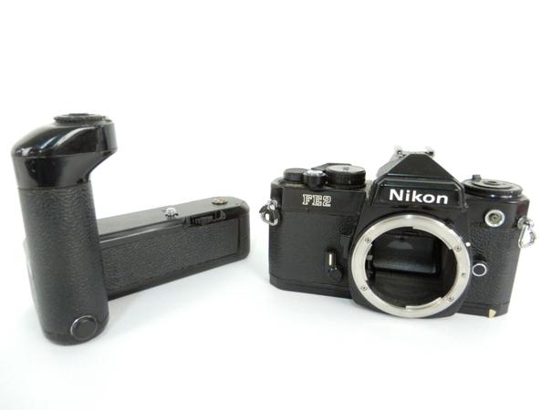 ジャンク NIKON FE2 MD-12 一眼レフカメラ フィルムカメラ ボディ