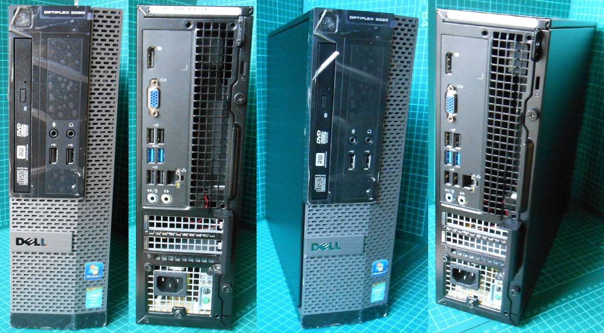 DELL Optiplex 3020 i3-4130 3.4GHz/4GB/500GB/64bit/Win10Hom 中古
