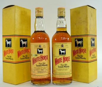 WHITE HORSE ホワイトホース 特級 750ml, 43% 2本セット Amazon.co.jp