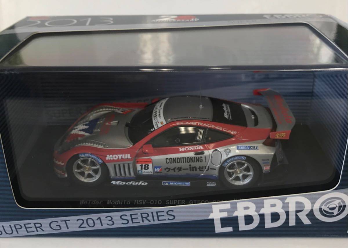 新品未開封エブロ1⁄43 2013 ウィダーモデューロHSV-010 新品未開封