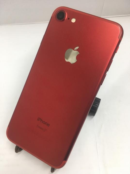 ☆ 中古 iPhone7 プロダクト レッド 128GB au KDDI MPRX2J/A 初期化  