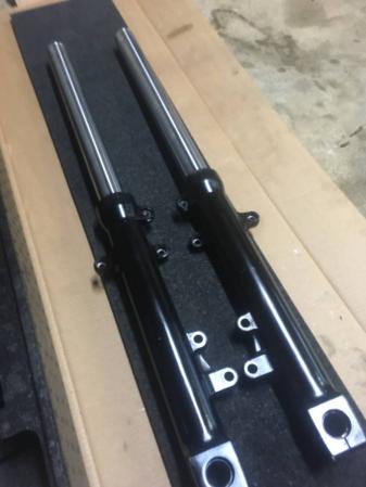 フルメンテ ZRX400 41パイ 新品インナーチューブ oh済み フロント