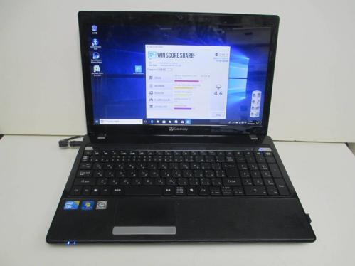 ジャンク Gateway NV59C NV59C-H32D/K Core i3 330M 2.13GHz 15.6インチ メモリー2GB(15 ...