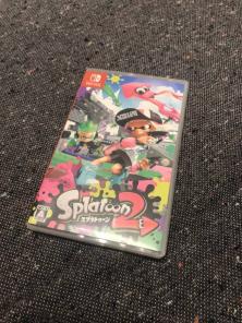Switch スイッチソフト スプラトゥーン2 中古 パッケージに小傷やスレ